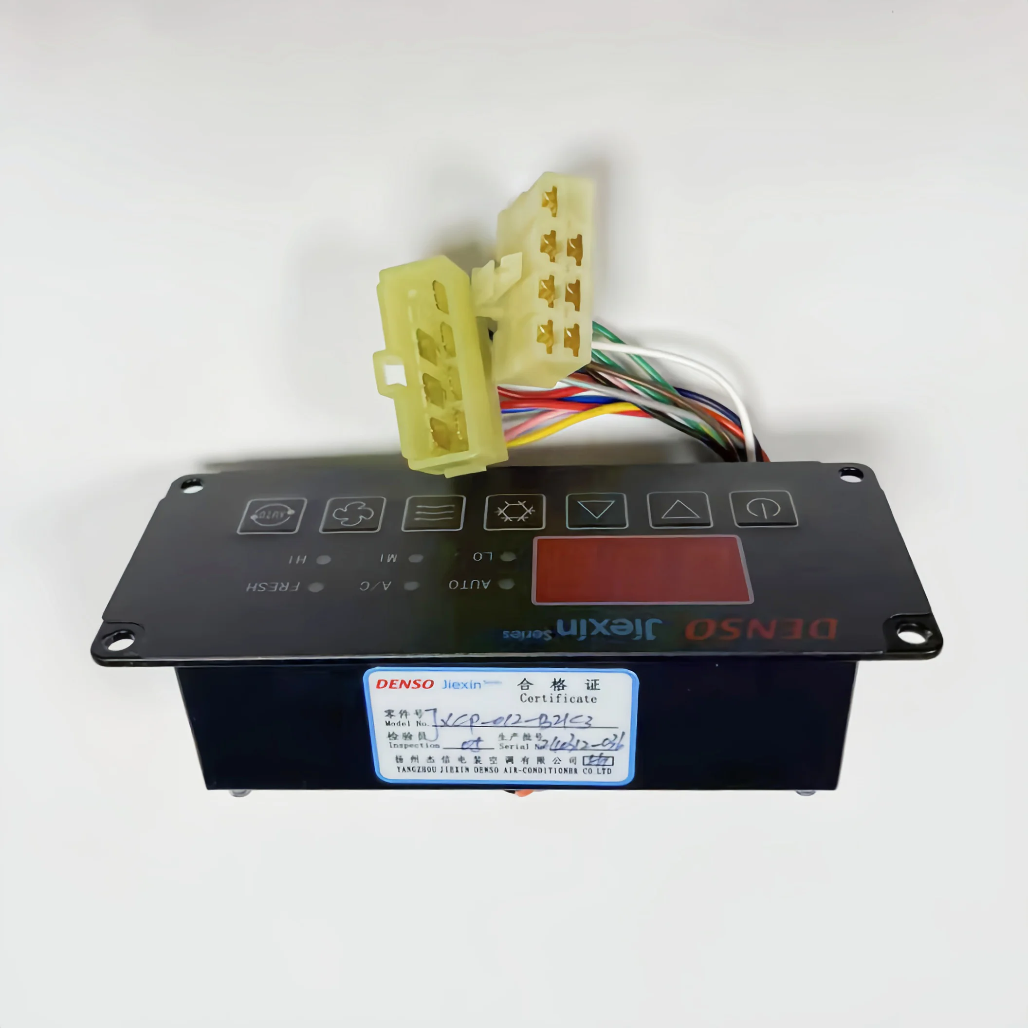 Denso Jiexin air conditioning control panel JXCP-012-B21C3, air conditioning switch panel; Suitable for Yutong/Jinlong buses