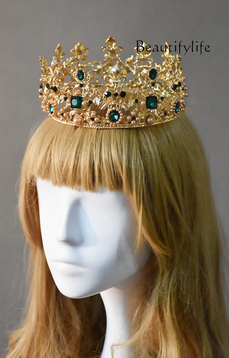 Retro simple high-end exquisite princess crown cute atmospheric birthday gift