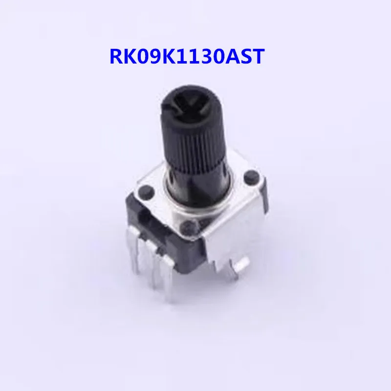 5PCS 100% Original RK09K1130AST Adjust Resistor/Potentiometer Insulated Shaft Hinge -Type Rotor Potentiometer