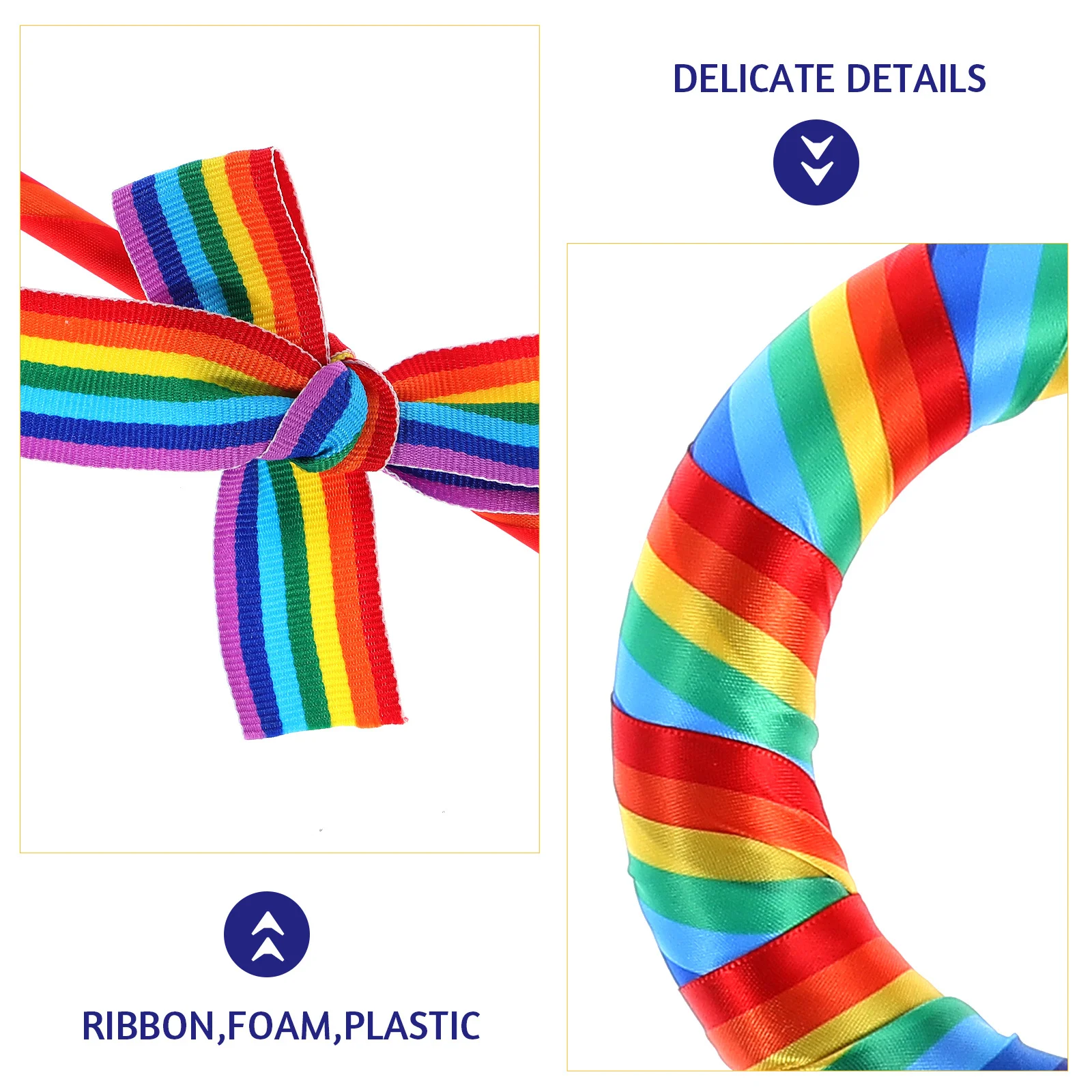 

1Set Cupid Bow Arrow Headband Foam Material Lightweight Easy Storage Valentine Cosplay Costume Photography Party Prop