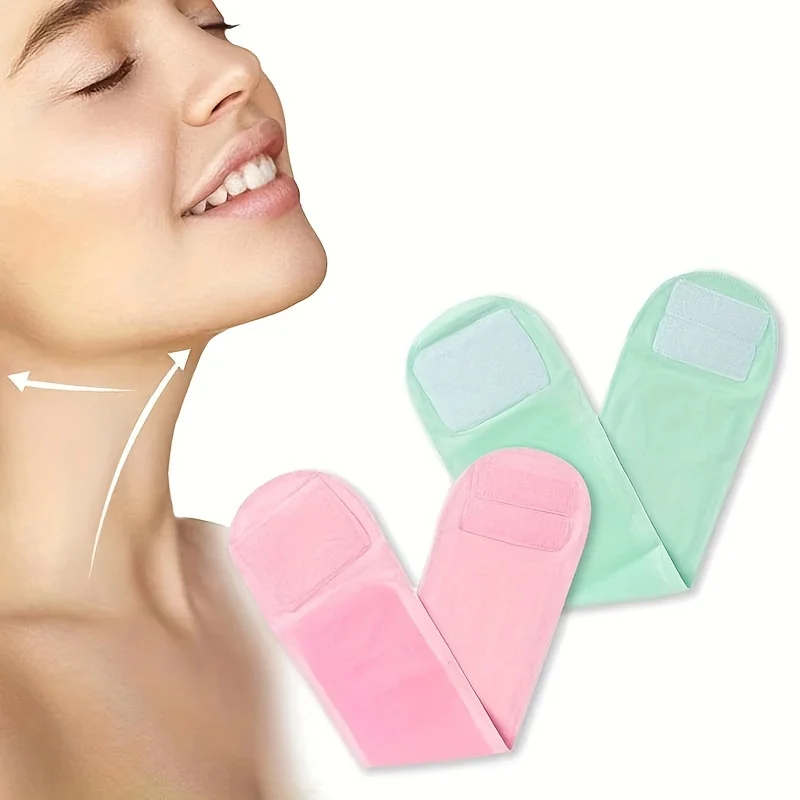 Reusable Silicone Gel Anti Aging Patch for Neck Mask SPA Wrap Mask Moisturizing Belt Beauty Skin Care Women Neck Mask