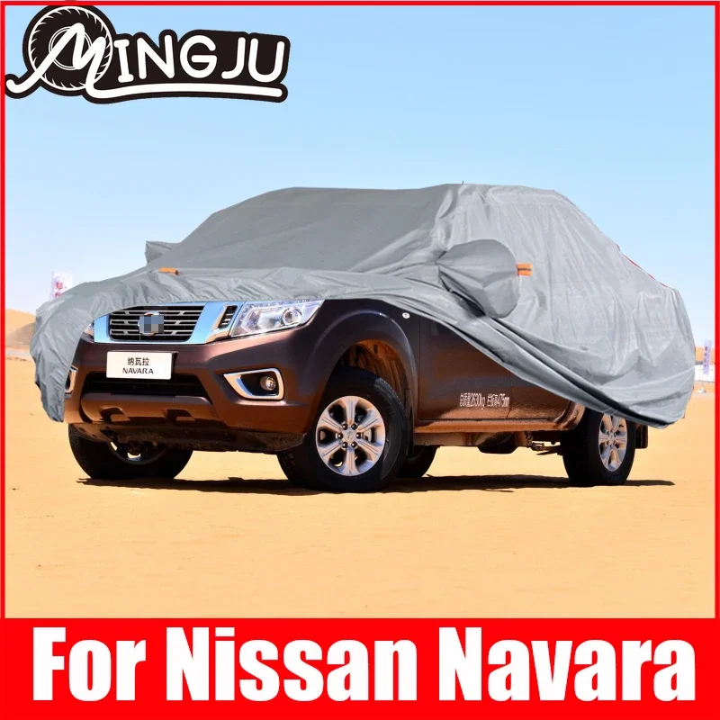 Exterior Car Cover Outdoor Protection Full Car Covers Snow Cover Sunshade Waterproof Dustproof for Nissan Navara Accessories
