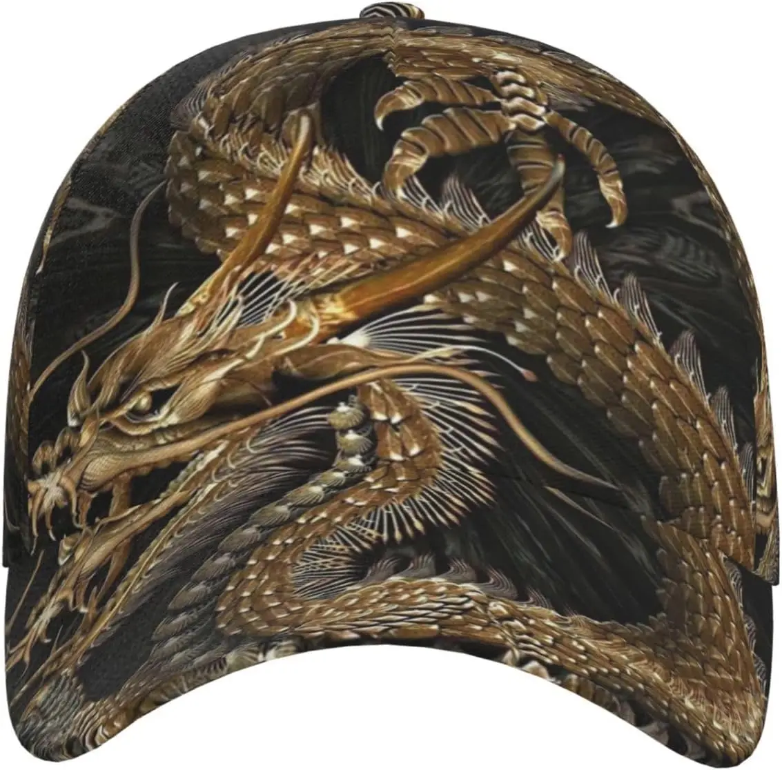 Dragon Snapback Cap Mens Baseball Hats Men Sun Hat Adjustable Cool Trucker hat for Women Men