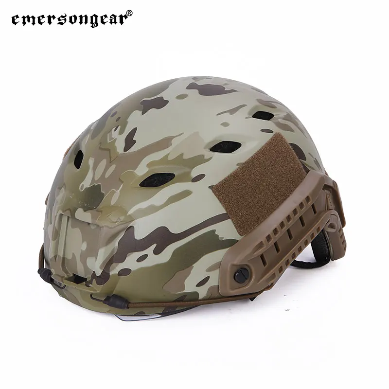 Emersongear BJ ประเภท Fast หมวกกันน็อกยุทธวิธีแว่นตาป้องกันแว่นตาหมวกนิรภัยสําหรับ Airsoft การล่าสัตว์กลางแจ้งเดินป่าขี่จักรยาน EM8818