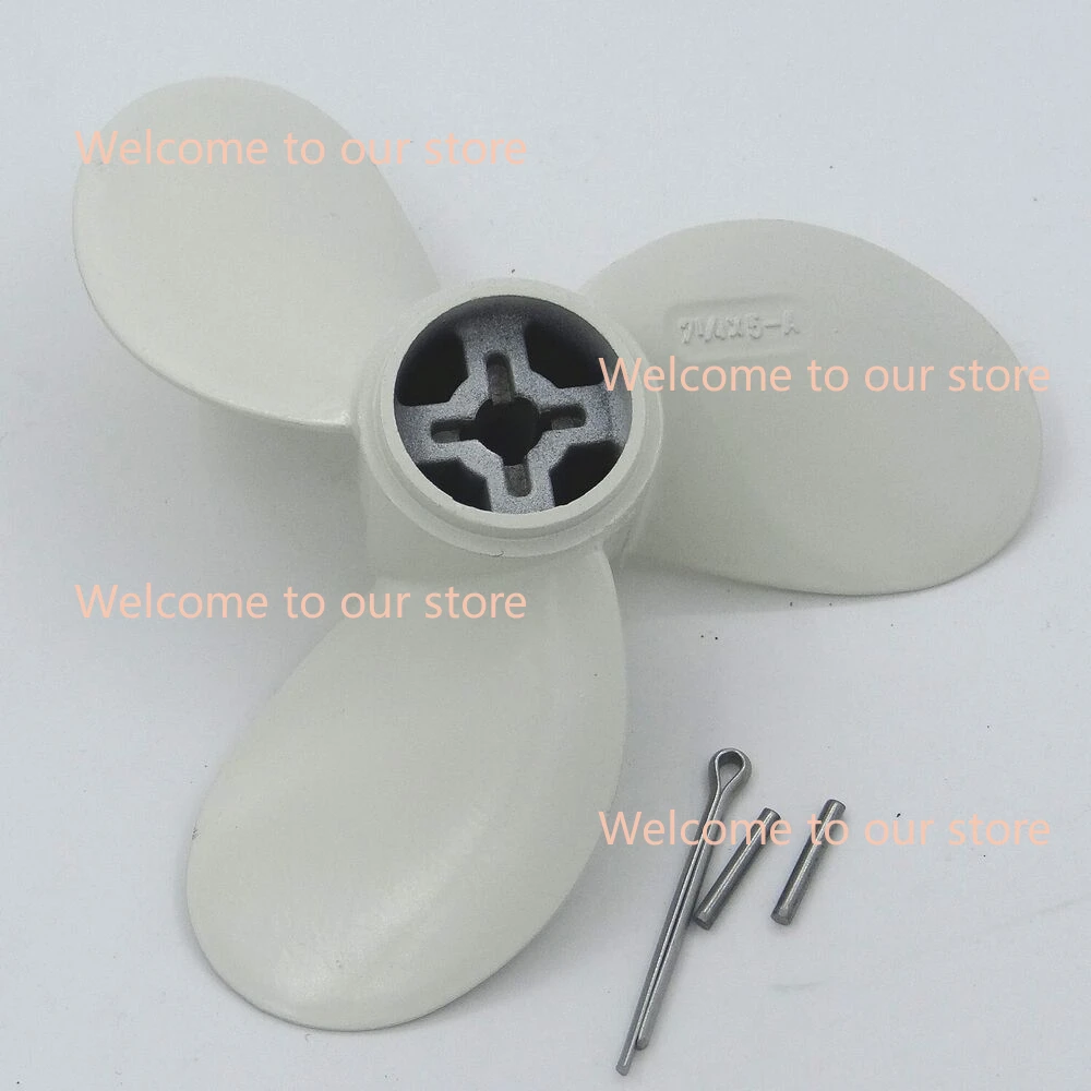 Aluminum Alloy Propeller for 3.5HP 2 stroke Hangkai Boat Outboard Motor