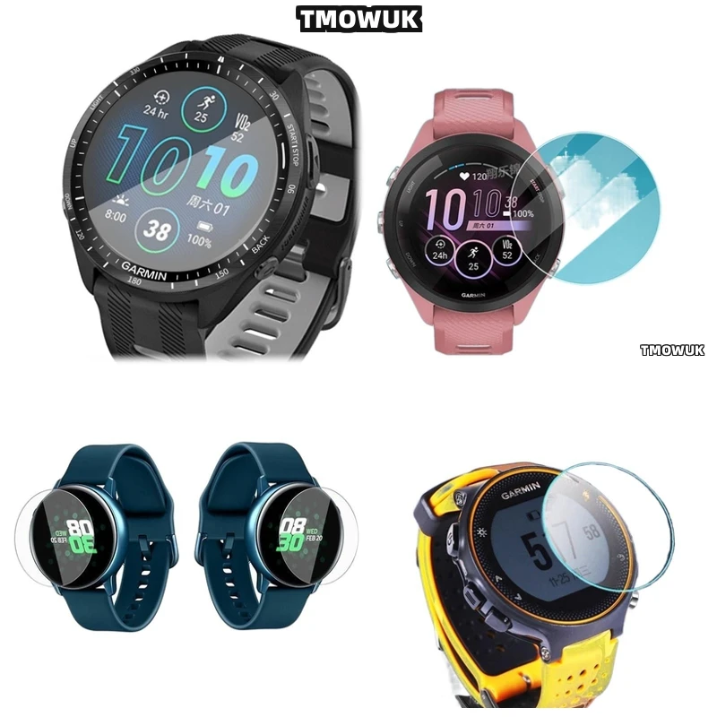 

For Garmin Forerunner 645 735 745 935 945 955 965 970 Fenix 7 7S 7X Pro Anti - Scratch Tempered Screen Protector