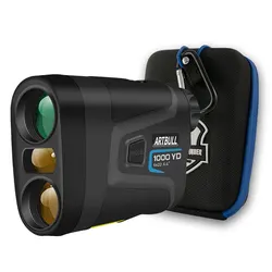 ARTBULL Laser Hunting Rangefinder, Distância Medidor, Speed Golf Rangefinder, Flag-Lock Inclinação Ajustado, 1000m