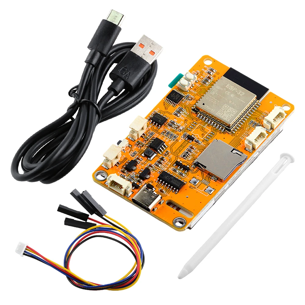 Płytka programistyczna ESP-32 LVGL z modułem Wi-Fi i Bluetooth, wyświetlaczem LCD TFT o przekątnej 2,4 cala, ekranem dotykowym, rozdzielczością 240x320, dwurdzeniowym procesorem o częstotliwości 240 MHz, ESP32-WROOM32. — zdjęcie produktu 7