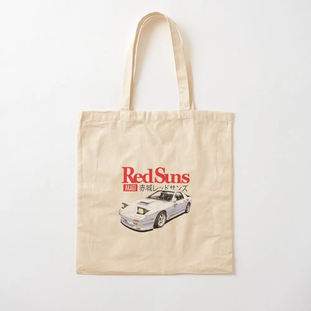 

Akagi Redsuns Ryosuke Takahashi Initial D Tote Bag reusable shopping bag Big bag women Canvas Tote