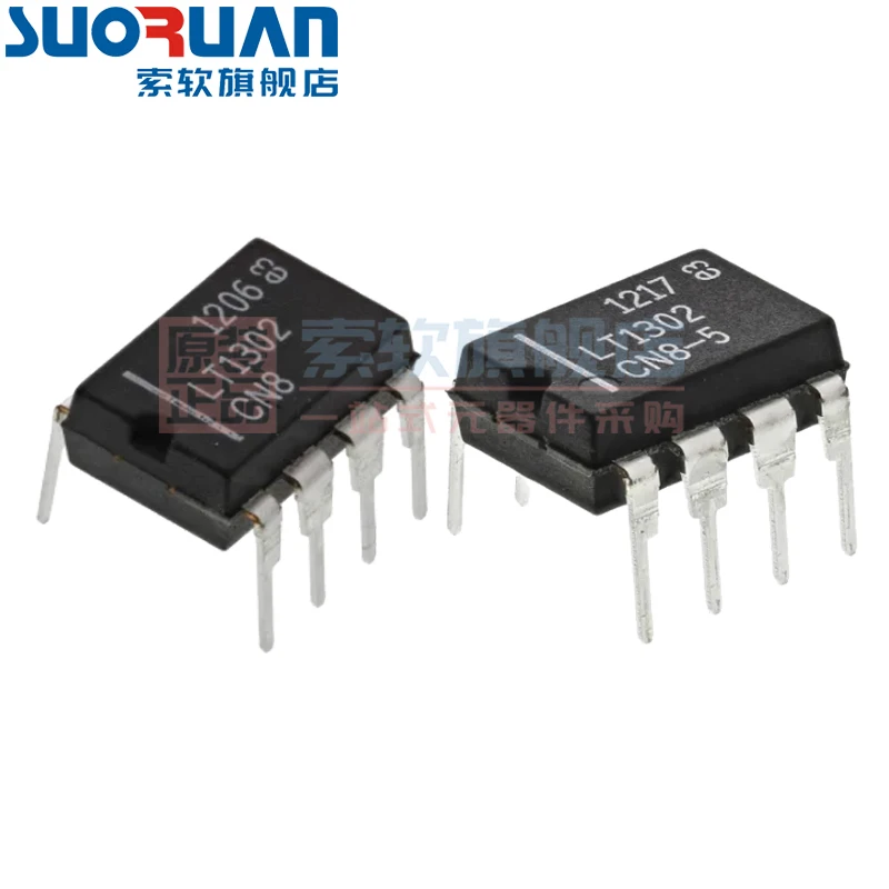 Free shipping    LT1302CN8 LT1302CN8-5 IC DIP-8 LT1302     10PCS