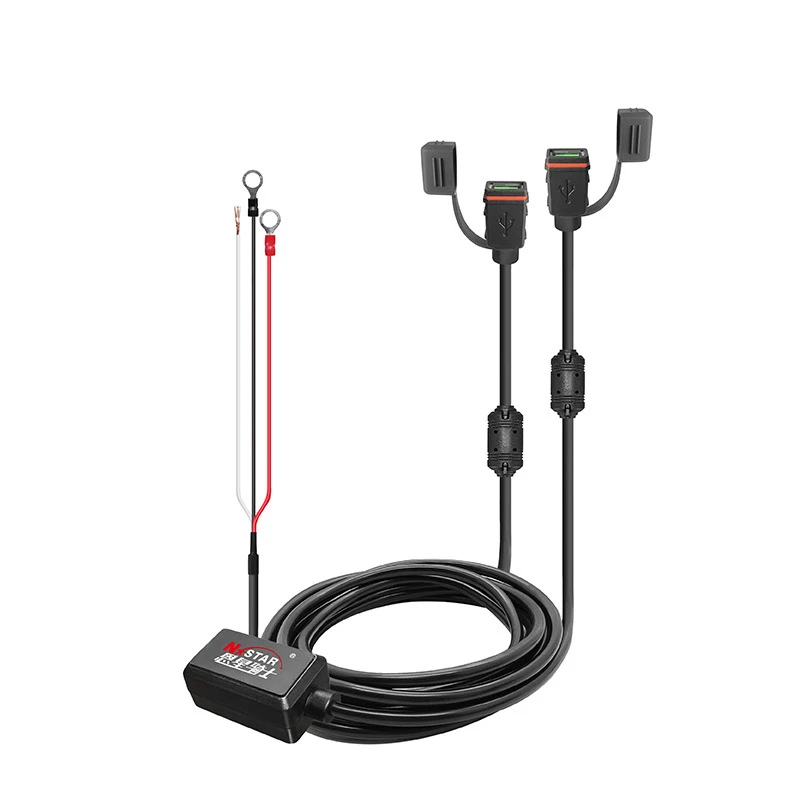 

Smart Quick Charge 3.0 мотоциклетное USB-зарядное устройство водонепроницаемое защитное устройство для смартфонов аксессуары для езды на мотоцикле