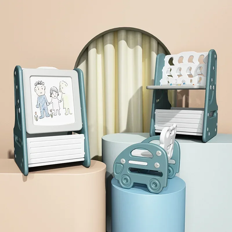 Drawing board Magnetic writing board Stand-type household multi-functional boys and girls graffiti toys