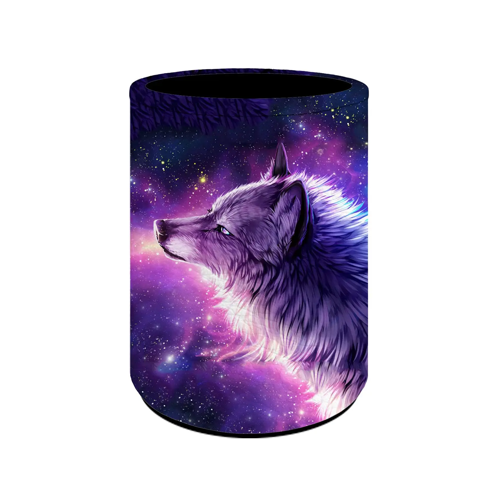 

Wolf Pen Pot Desktop Pencil Holder Makeup Brushes Storage Organiser Stationery Office Supplies for Women Men Teen Girls Boys