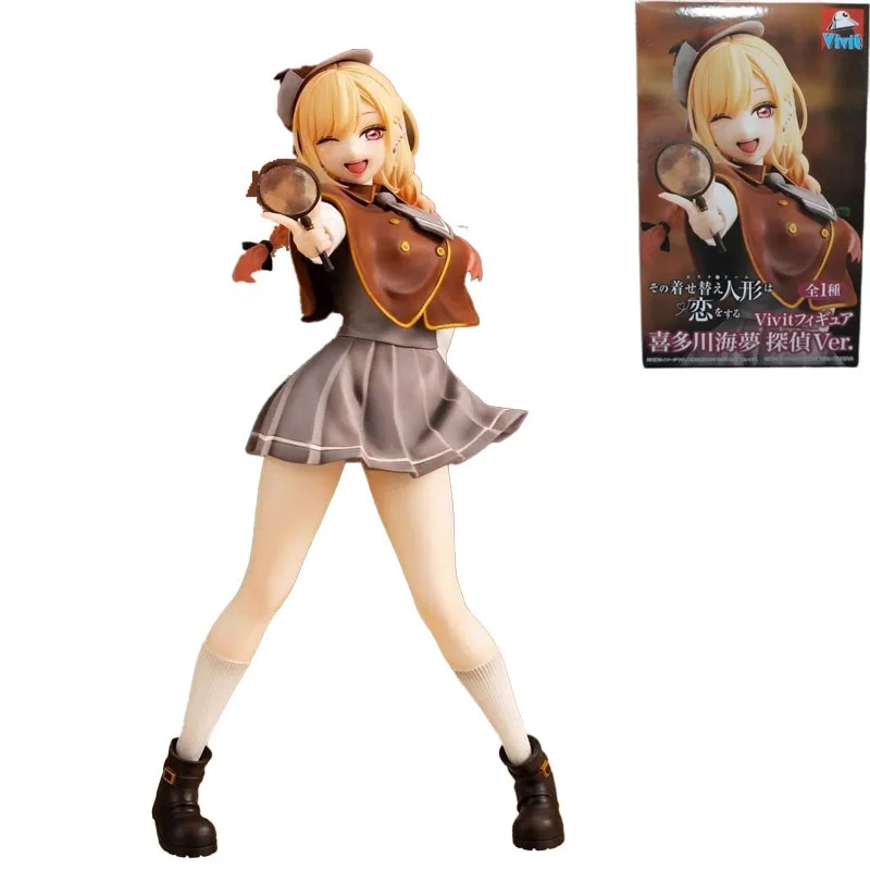 

Original Genuine System Service My Dress-Up Darling 18cm MARIN KITAKAWA Action Figurine Collection Decor Model Toy Gift