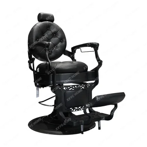 Unique Premium Barber Chair Exquisite Leg Rest Advanced Professional Chair