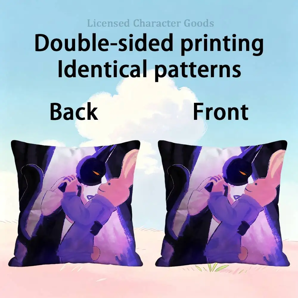 SecretIntern A-Animal H-Hospital I-Intern S-Secret A-Agent Print Cushion Cover Aesthetic Decor 30x30 65x65 40x40 45x45 50x50 cm