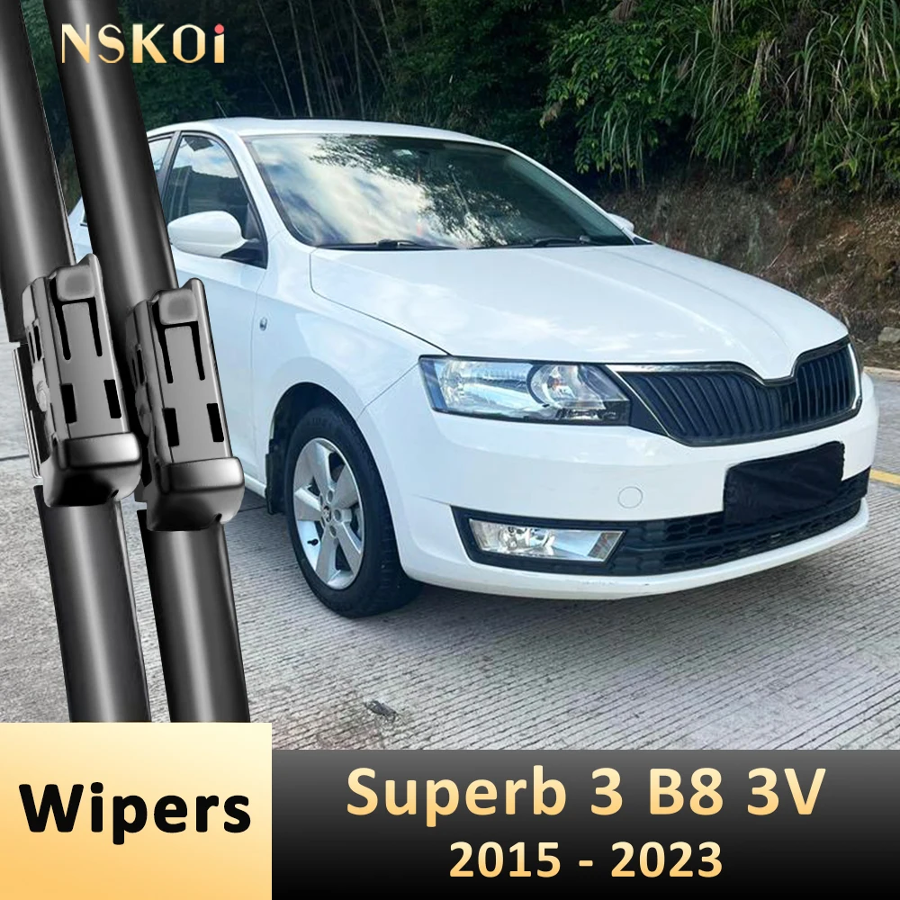 

Передняя щетка стеклоочистителя для Skoda Superb 3 B8 3V 2015-2023 Седан Комби, щетка для лобового стекла 26x18 дюймов 2016 2017 2018 2019