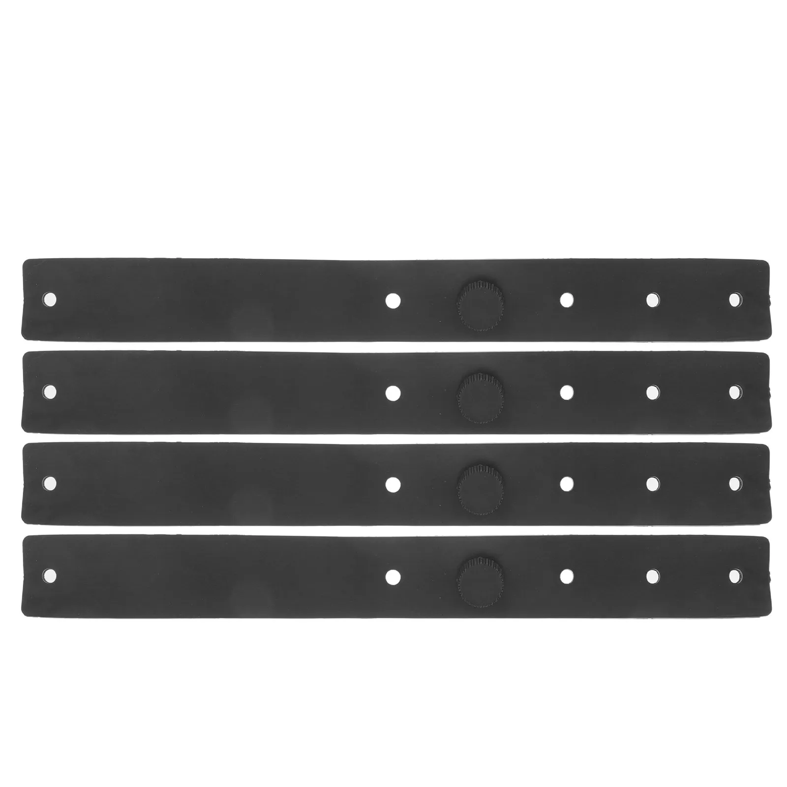 4Pcs Piano Strap Belt Anti-Slip Secure Fixing for X Keyboard Stand Keyboard Lock Strap Portable Musical Instrument Stand