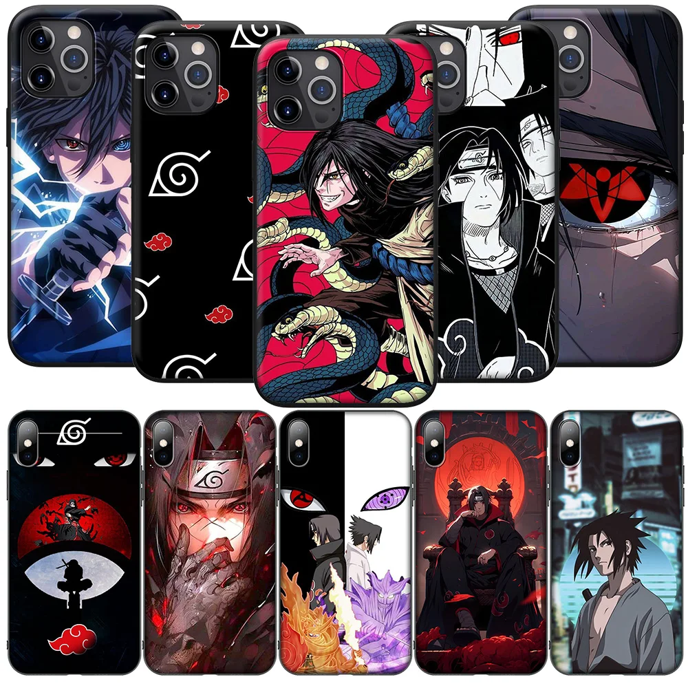 S-Sasukes Anime I-itachis New High-End Soft Case for Huawei Nova 5T 4E 3i 3 2 2i Y6 Y6P Y7 Y9 Honor 20 20s 9X 7C Prime Lite 2019