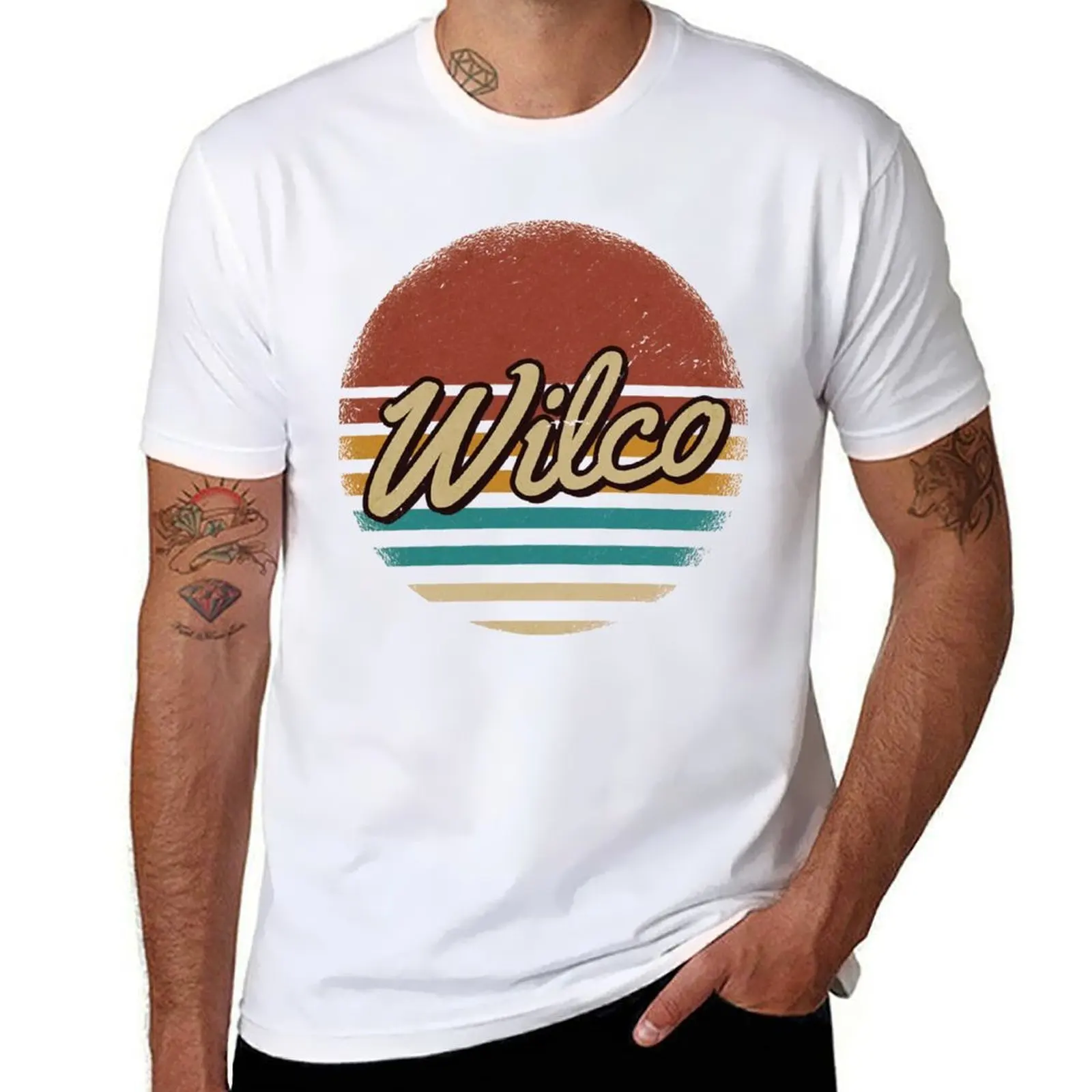 

Wilco Wilco Retro Style T-Shirt Tough Fabric Work Tee