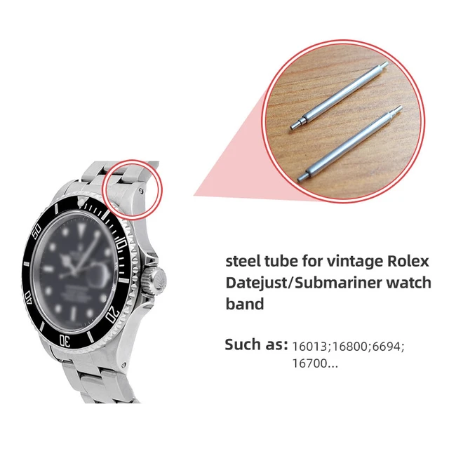 2Pcs Set Watch Band Spring Pins Repair Tool for Vintage Rolex GMT Submariner Daytona Watch Tube Rod Strap Release Spring Bars AliExpress