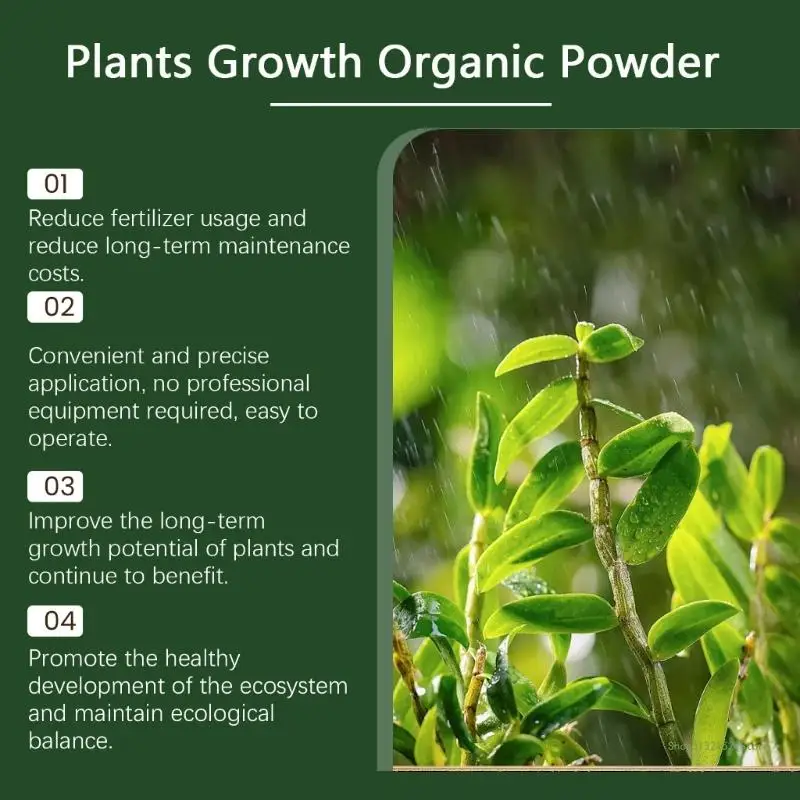 QX2E Garden Plant Growth Accelerators Functional Natural Fertilizers for Green Plant