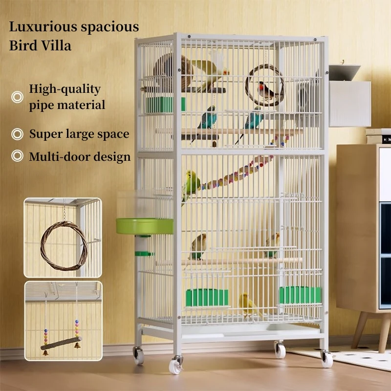 

Removable Large-sized Thickened Metal Bird Cage