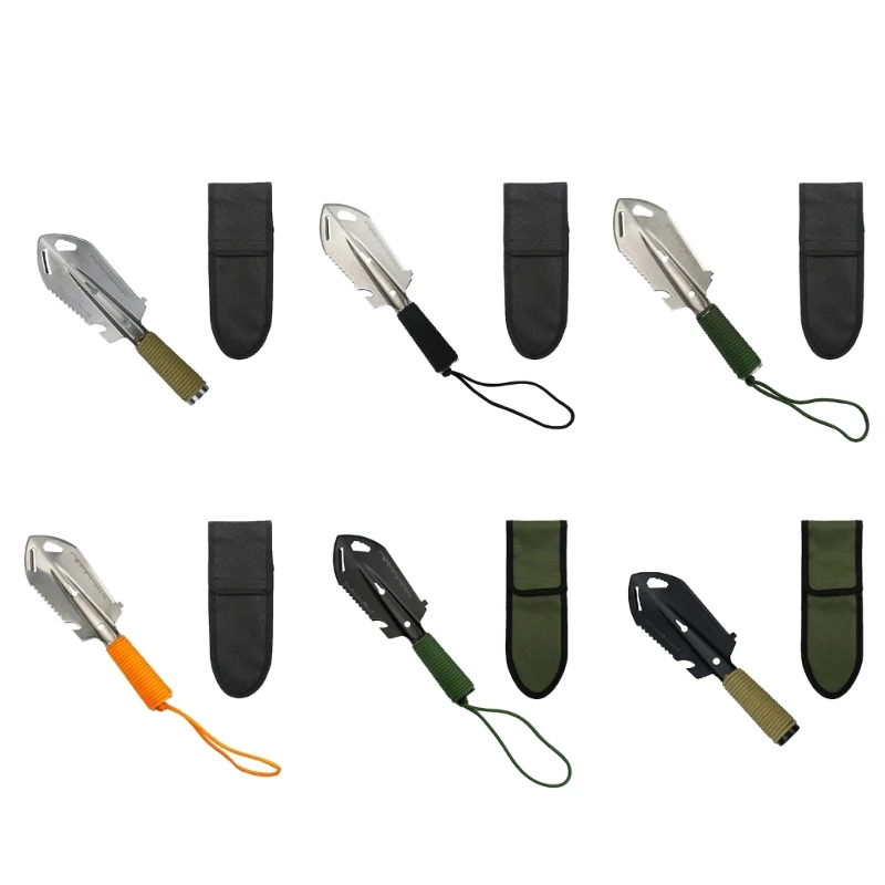 

Camping Multifunction Stainless Steel Survival Trowel Garden Camping Outdoor Tool Garden Hoe Digging Tools