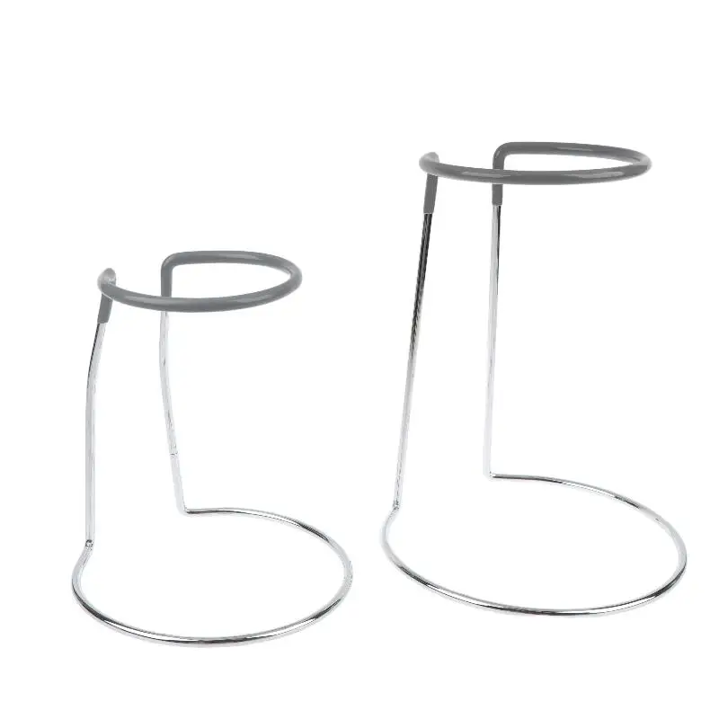Creative Metal Wine Decanter Drying Stand Simple Bottle Holder For Home Bar Kitchen Wine Drainage Display Storage