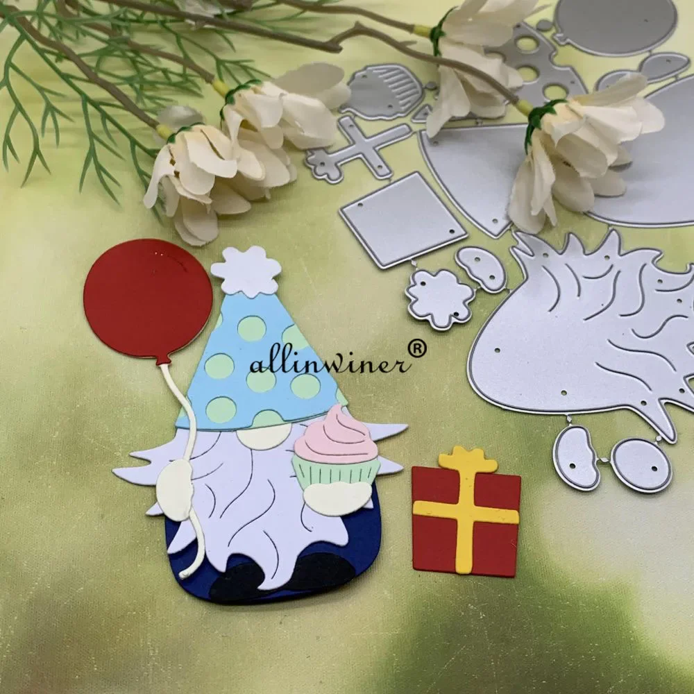 

Dwarf decoration Metal Cutting Dies Stencils Die Cut for DIY Scrapbooking Album Paper Card Embossing