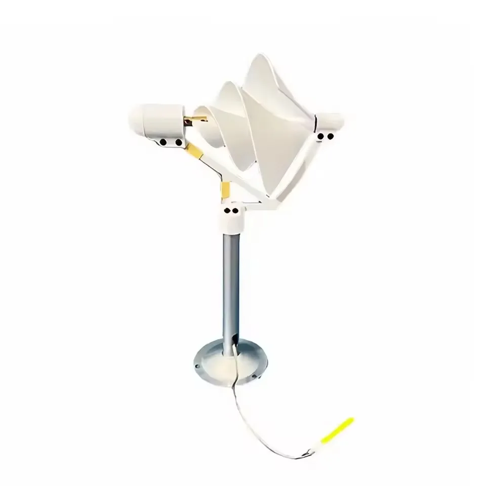 Miniature Spiral Wind Turbine Archimedes Rose Type Model Breeze Start Science Experiments Generate Electricity