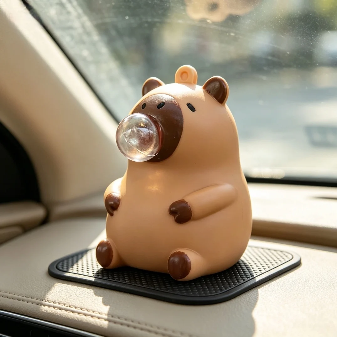 Capybara-Puppe, Quetschspielzeug, Blasenspielzeug, Dekompressionspuppe, Dekoration, Partygeschenk – Detail 6