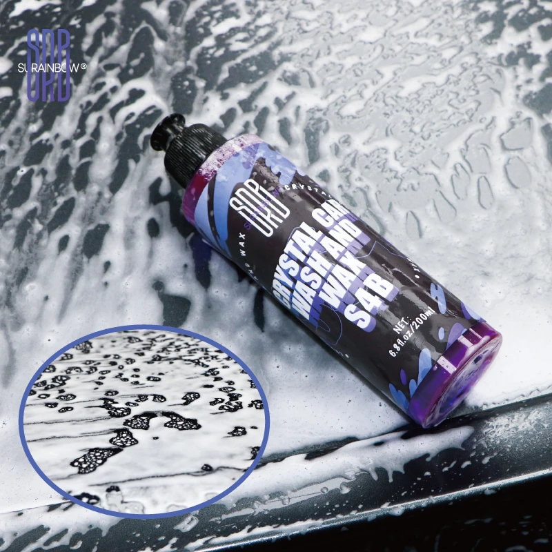 Ceramic Car Wash Soap - Build Ceramic Coating During Wash on Cars, - SiO2 Shampoo Works with Foam Guns, Cannons, Pressure Washer