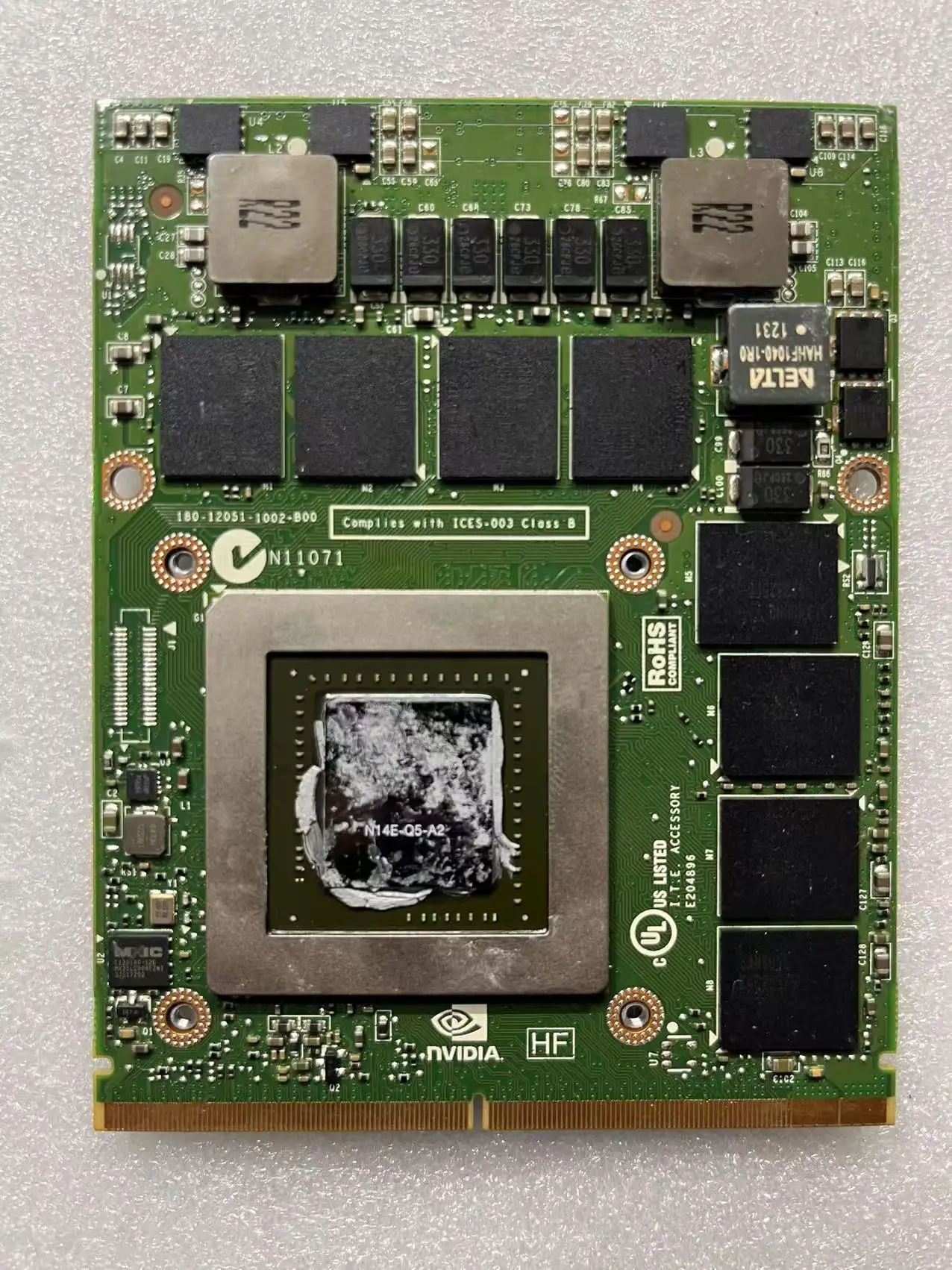 

K5000M 4 ГБ K5000 Для A1312 HP8770W ТЕСТ ОК 100%