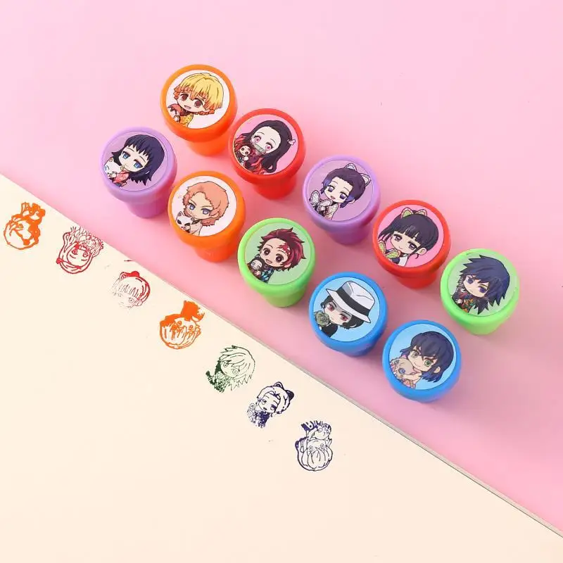 شعبية شيطان القاتل لطيف الفتيان والفتيات ختم طالب القرطاسية هدية Kochou Shinobu Rengoku Kyoujurou أنيمي المحيط الهدايا