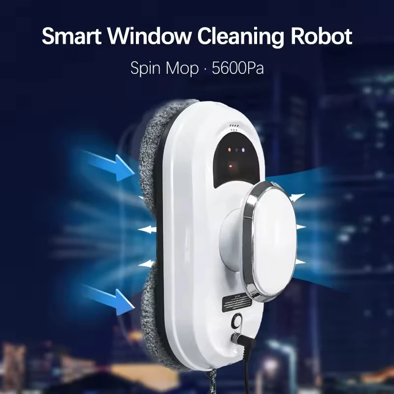 Vacuum Cleaner Window Cleaning Robot Smart Home Window Cleaner Robot Remote Control Glass Cleaning Robots