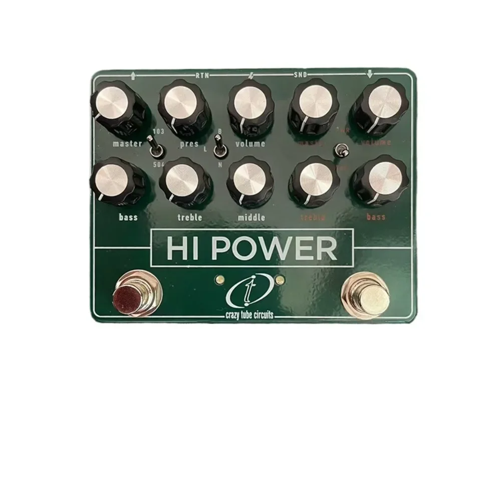 LY-ROCK HI POWER Overload Distortion Single-block Effects Pedal Colorsound Power Boost effects pedal