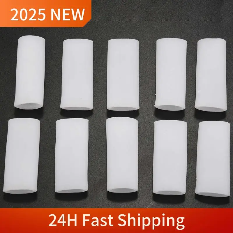 2025 Trend 20 Stuks Siliconen Gel Vinger Buis Protector Teen Mouwen Voor Wrijving Pijnbestrijding Voetverzorging Tool Vinger Beschermen