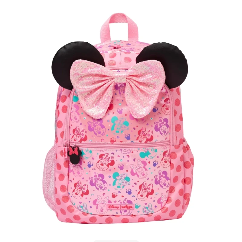 

Disney Mickey Mouse Cartoon Schoolbag Pink Student Backpack, Handbag,Water Cup A Excellent Holiday Gift Or Birthday Gift For Kid
