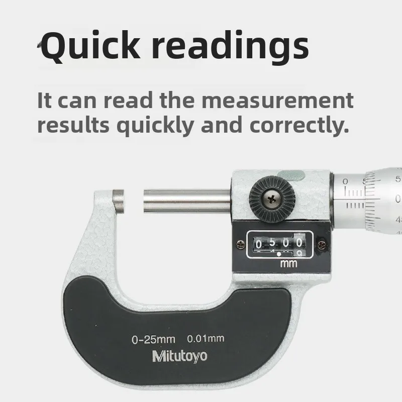 

Mitutoyo Digital Micrometer 193-101 0-25mm 193-112 193-102