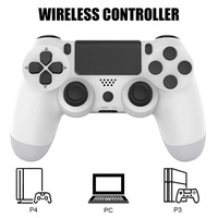 Wireless Controller Bluetooth No Delay Gamepad For SONY PS4 PS3 Console PC Joysticks Six-axis Dual Vibration With Touchpad