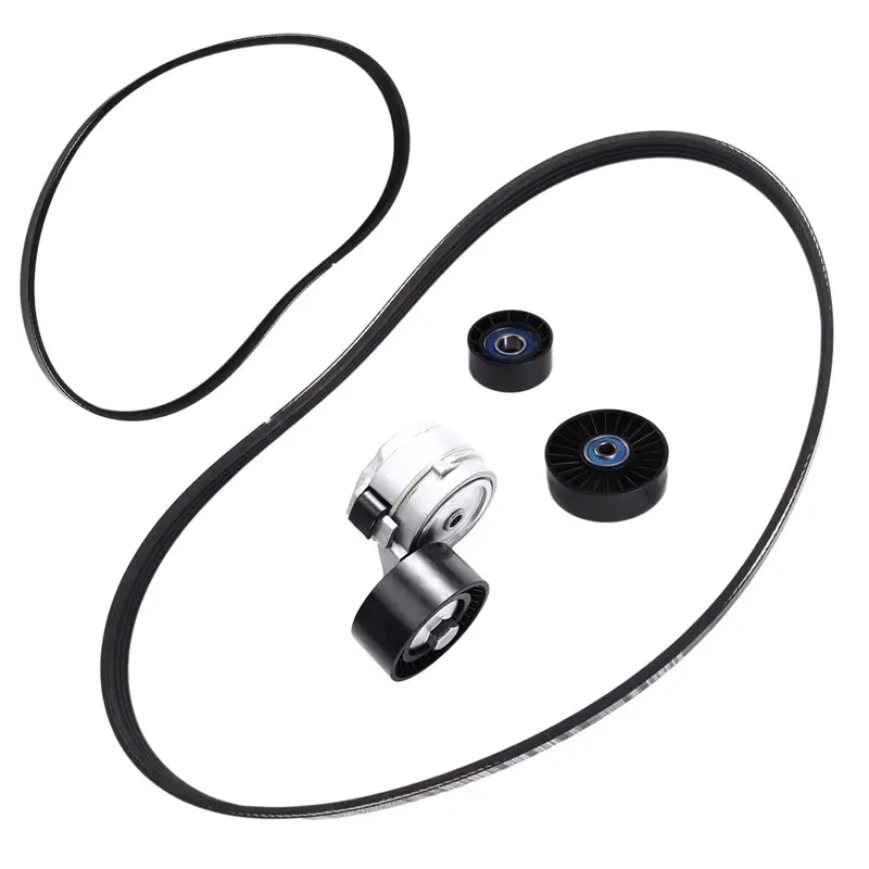 update. Drive Belt Tensioner Pulley Kit for Maserati Quattroporte M139 Granturismo 4.2L 4.7L 239616 227894 226205 214271 224178