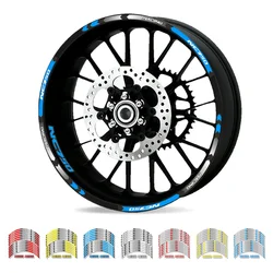 Motorcycle Accessories Reflective Wheel Sticker Hub Decals Rim Stripe Tape Kit For Honda NC750X/S NC 750 D DA J SA SD SDA XD