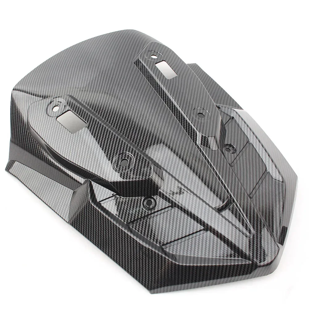 Carbon Fiber Printed ABS Plastic Windshield Wind Screen Inner Pannel Trim Cover For YAMAHA NMAX155 2020