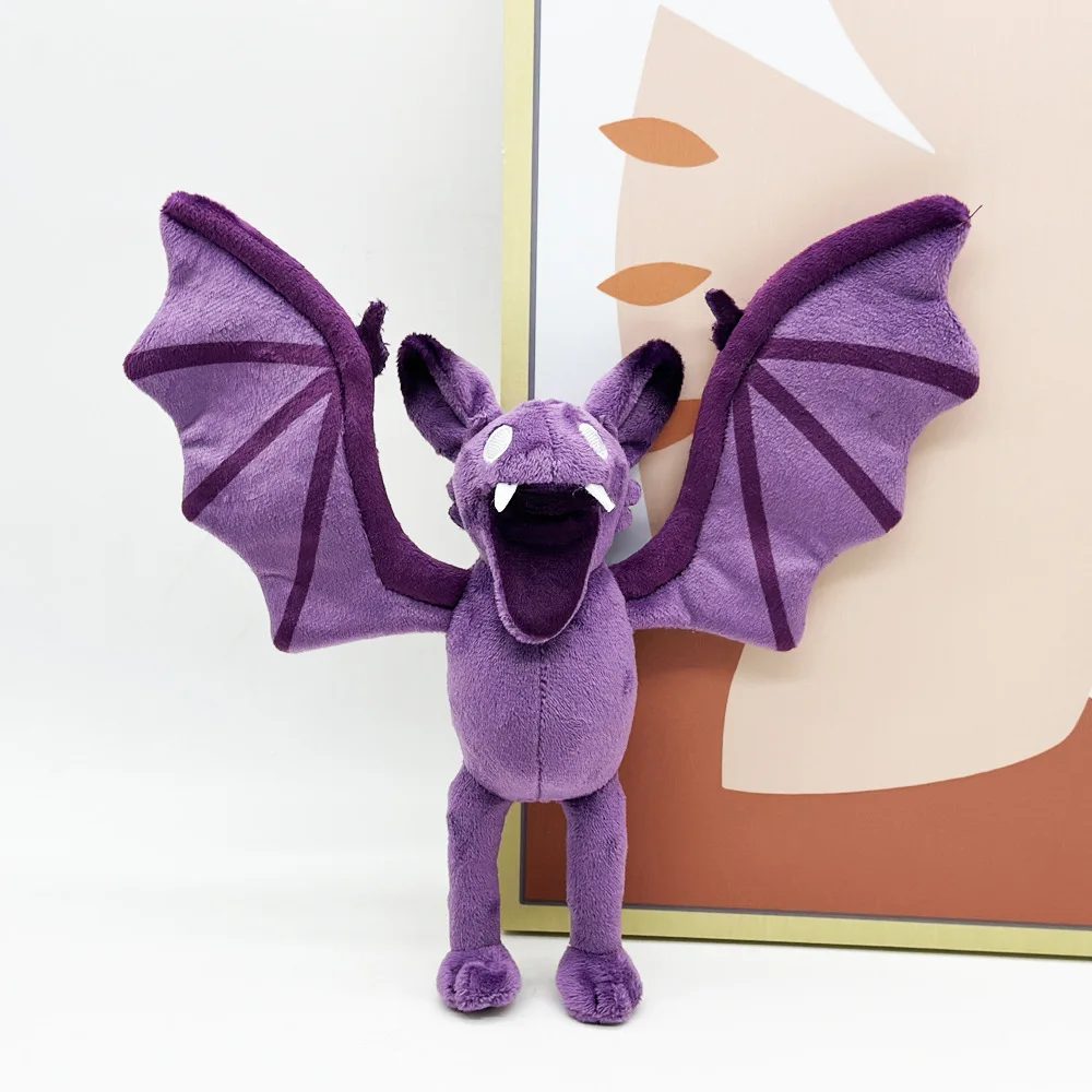 99 Nights In The Forest Bat Stuffed Doll Toys 24cm Animal Plush Dolls Halloween Birthday Carnival Gifts Party Bar Decoration