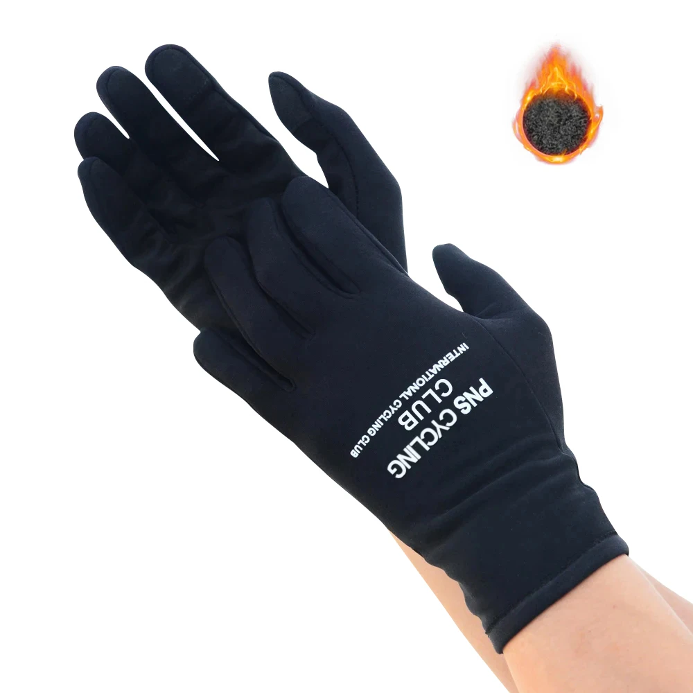 AliExpress PNS CYCLING Winter Warm PNS Cycling Gloves Full Fingers Sport Running Ski Bicycle Thermal Non-Slip Gloves Windproof Road Bike Cycling Gloves