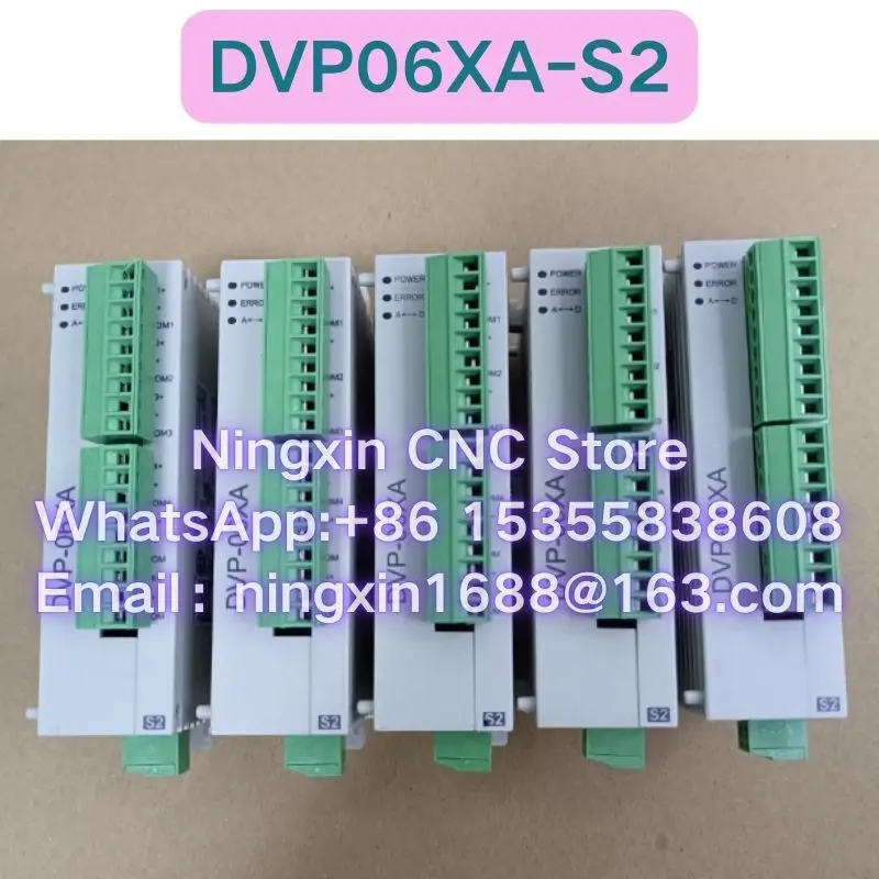 

Б/у модуль ПЛК DVP06XA-S2 Функциональный тест ОК Быстрая доставка