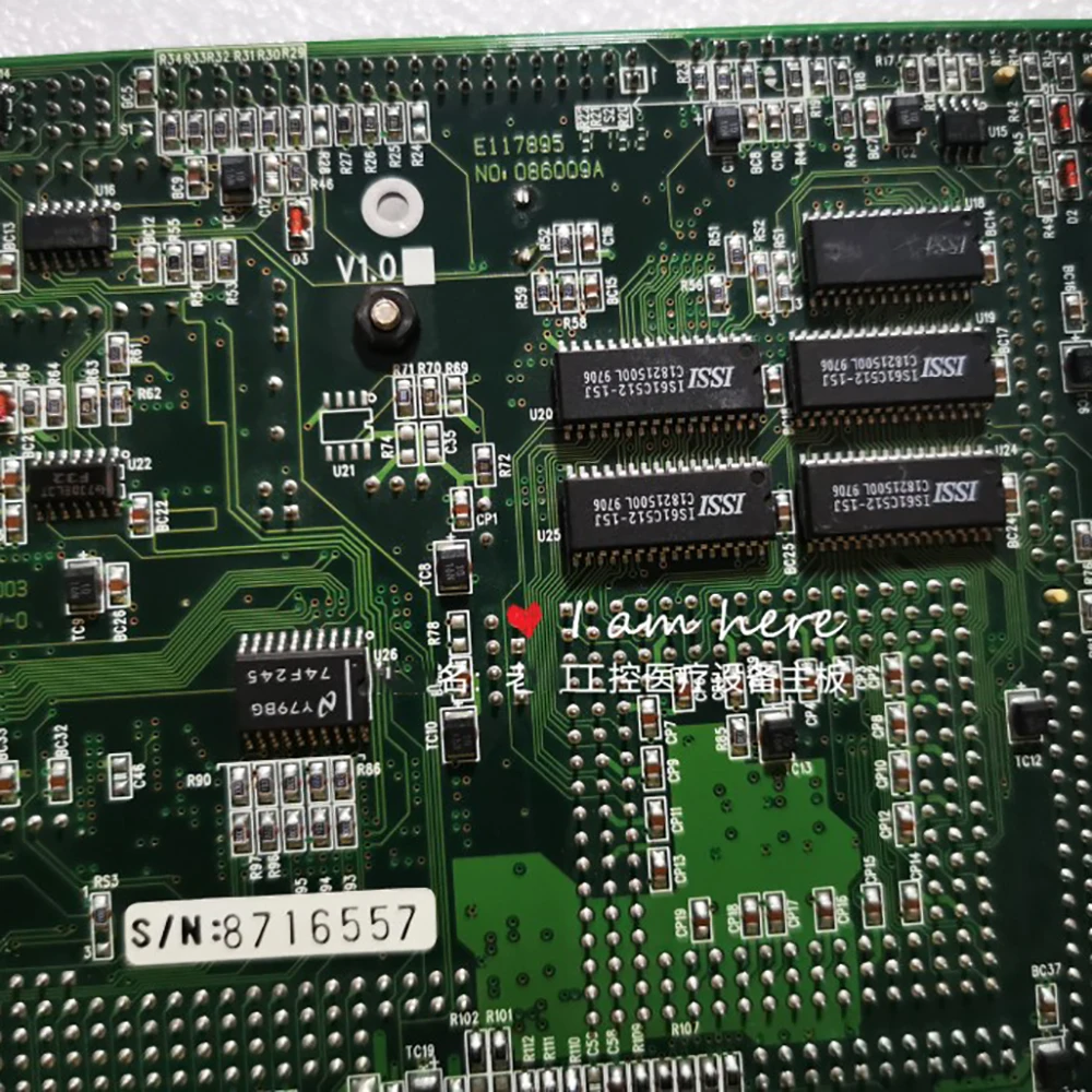 

Original Disassembly E117895 IPC-486DH V1.0 Industrial Control Medical Equipment board