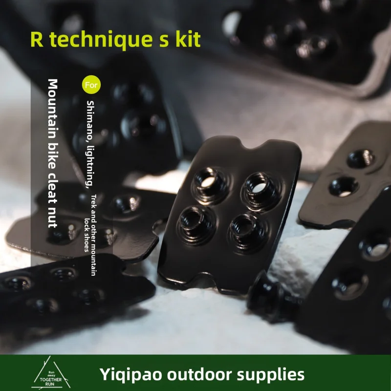 Tuercas de sujeción para zapatillas de ciclismo de montaña Rrskit compatibles con Shimano, Specialized y Trek