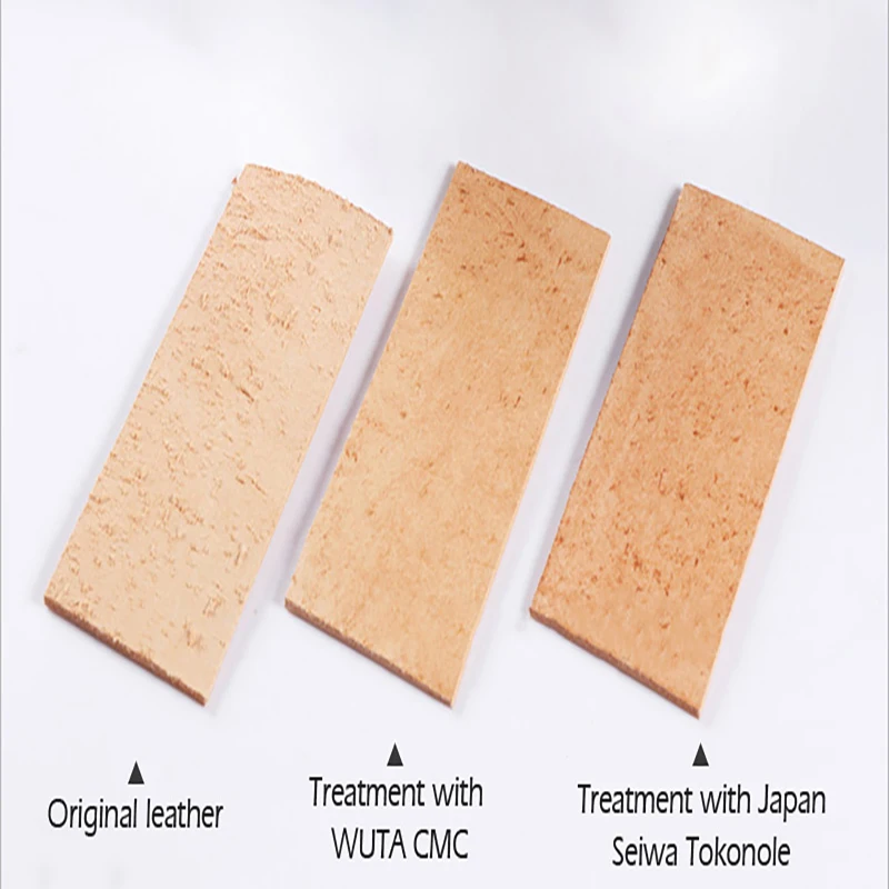 WUTA 1 x 30 ml Lederkanten-Finish, Tokonole, Zahnfleisch, pflanzlich gegerbtes Leder, Kantenversiegelungsbeschichtung, Carnauba-Creme, schützendes Wachs-Finish – Detail 4